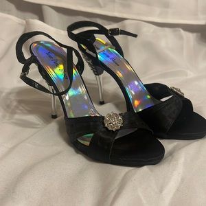 Black heels from your party shoes